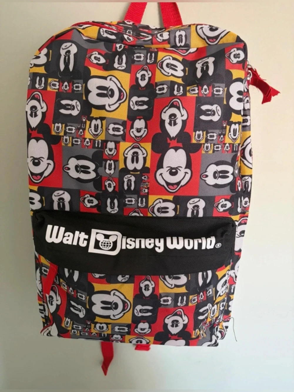 NWT•Authentic Walt Disney World Park Mickey Mouse Backpack